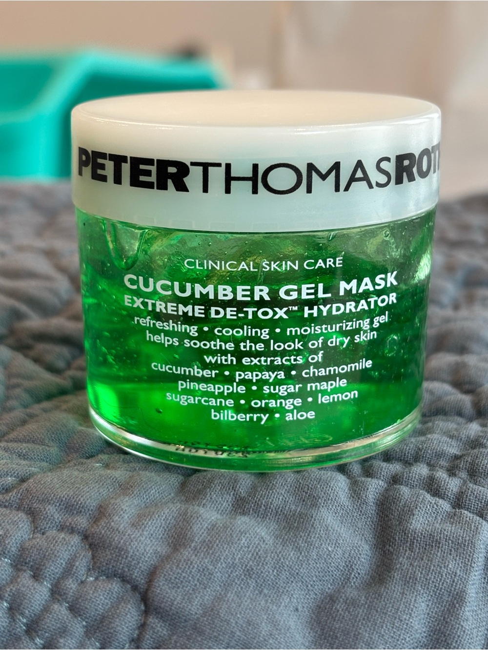Peter Thomas Roth Cucumber Gel Mask 1.7 oz New Sealed Hydrating Mask
